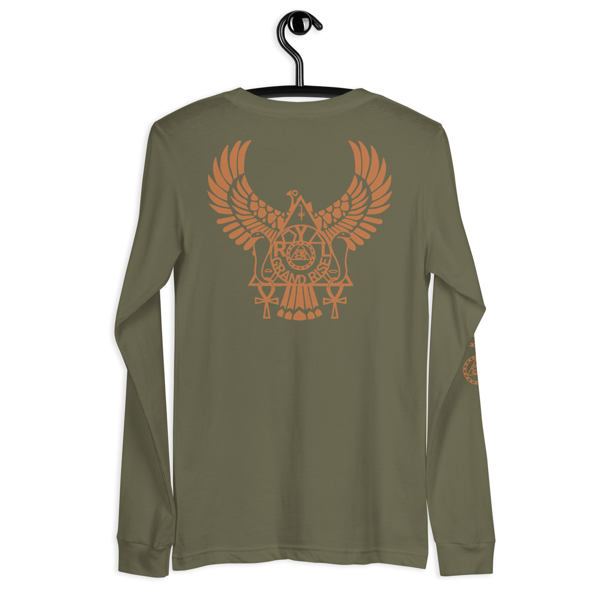 ROYAL ICOINC. Grand Rising Unisex Long Sleeve Tee COLOR VARIETIES