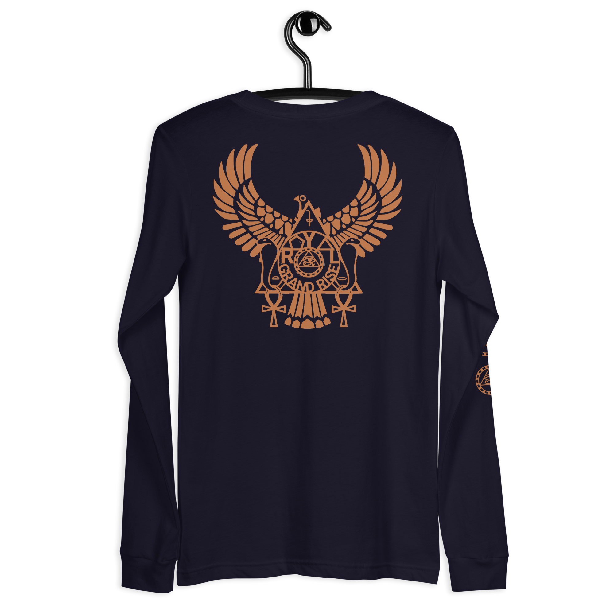 ROYAL ICOINC. Grand Rising Unisex Long Sleeve Tee COLOR VARIETIES