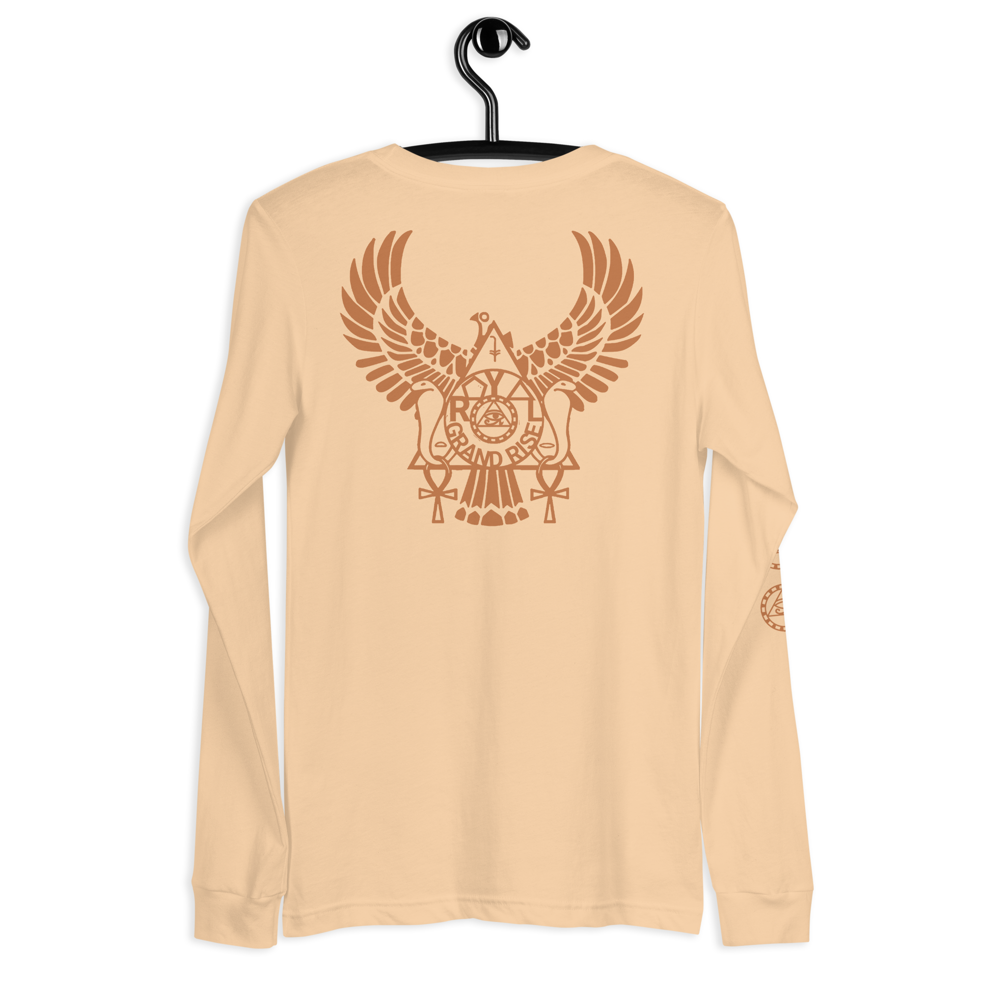 ROYAL ICOINC. Grand Rising Unisex Long Sleeve Tee COLOR VARIETIES