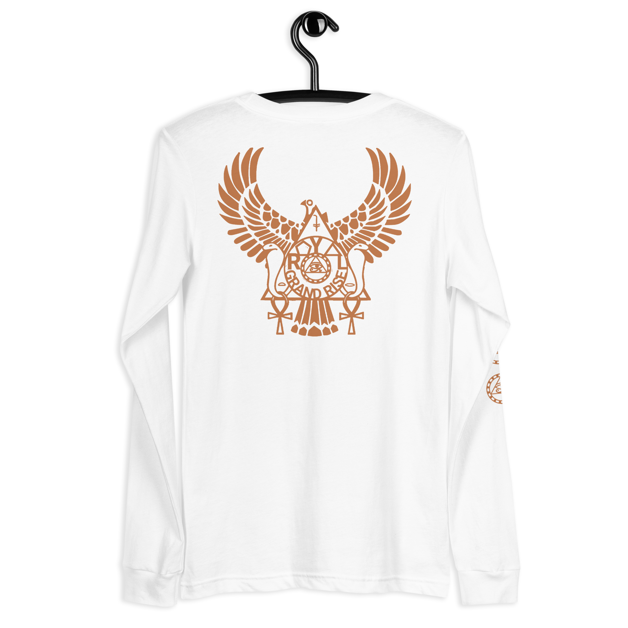 ROYAL ICOINC. Grand Rising Unisex Long Sleeve Tee COLOR VARIETIES
