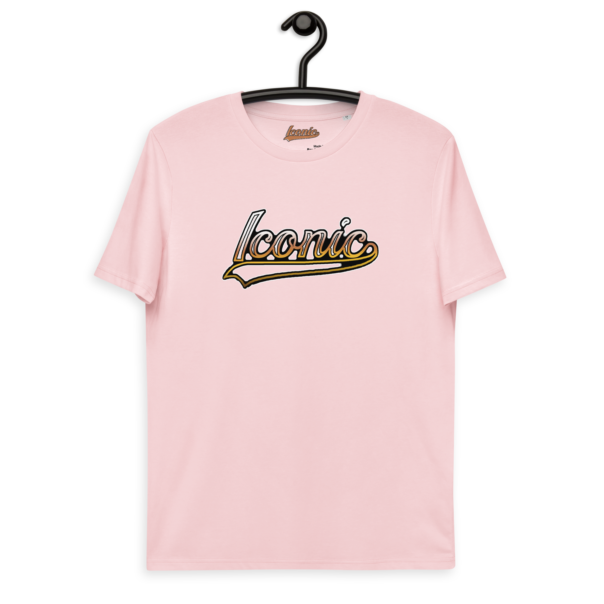 ICONIC. Gradient Retro Drip Unisex organic cotton tee COLOR VARIETIES