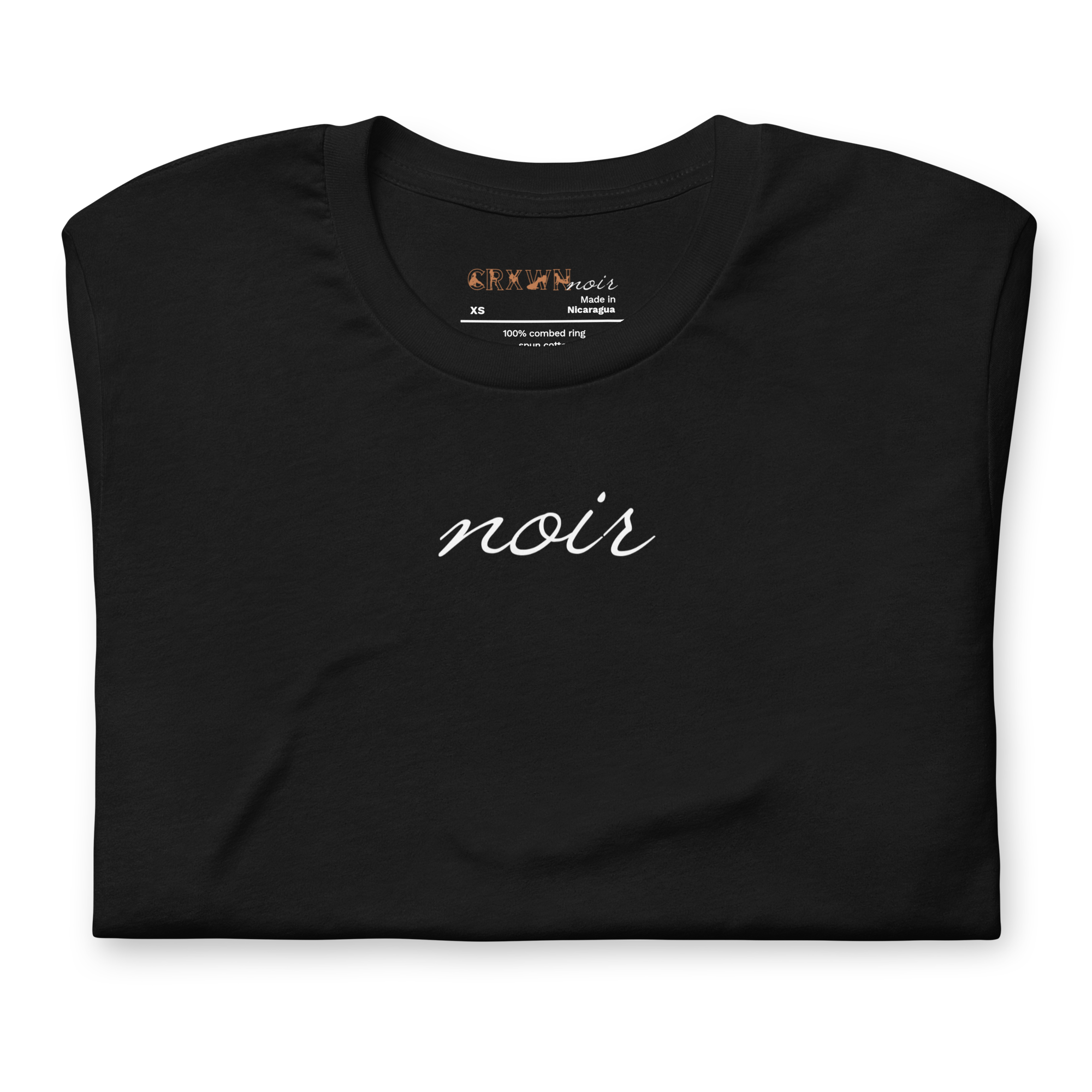 Noir Unisex tee