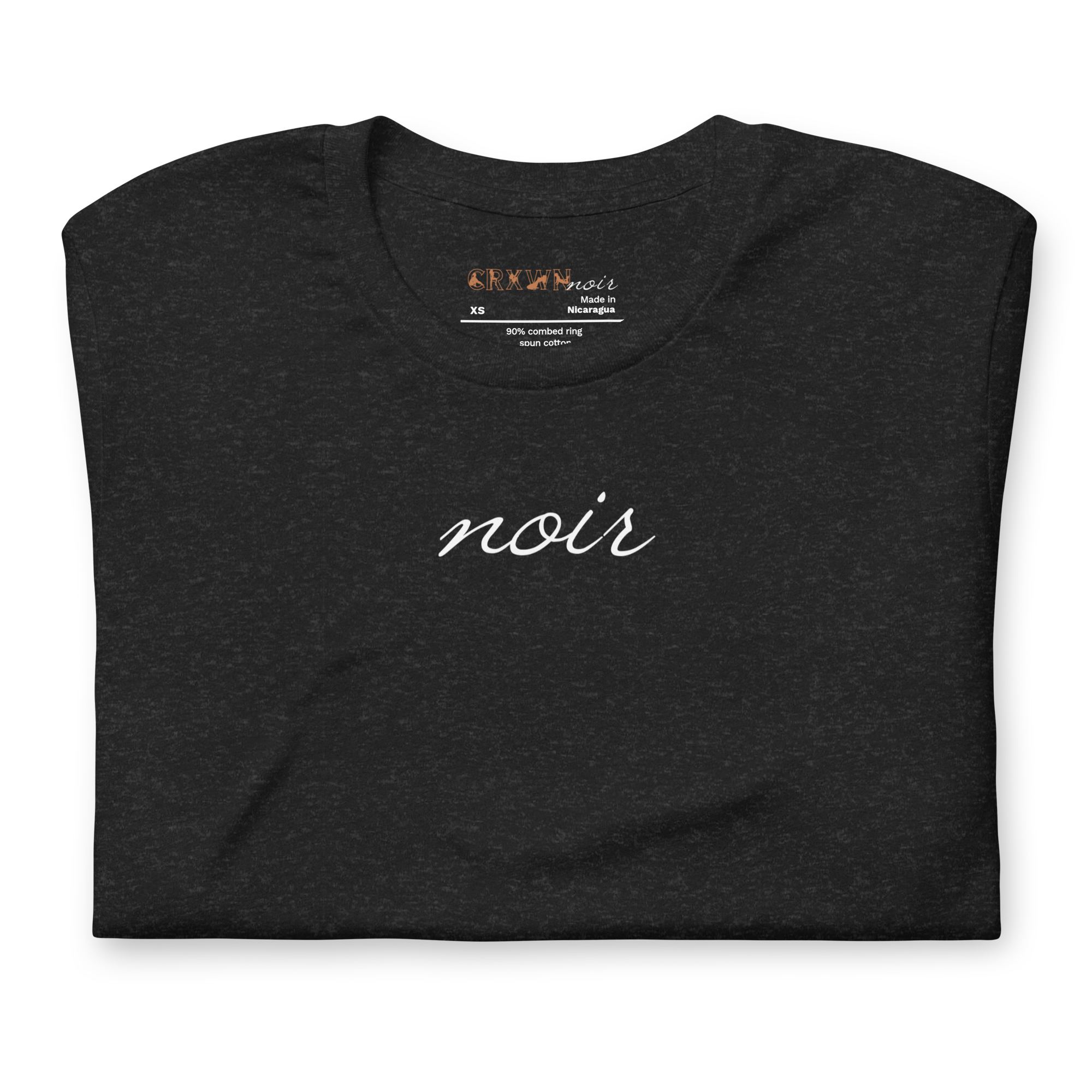 Noir Unisex tee