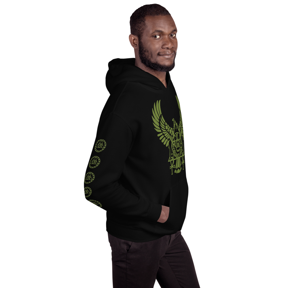 ROYAL. | Urban Resort | RA PARTY ROYAL GRAND RISE Unisex Heavy Blend Hoodie OLIVES N MONEY TREES