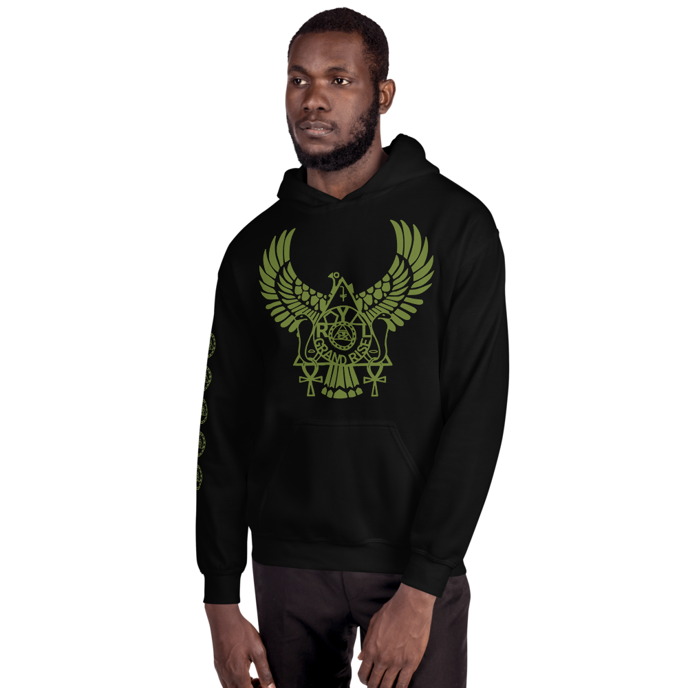 ROYAL. | Urban Resort | RA PARTY ROYAL GRAND RISE Unisex Heavy Blend Hoodie OLIVES N MONEY TREES