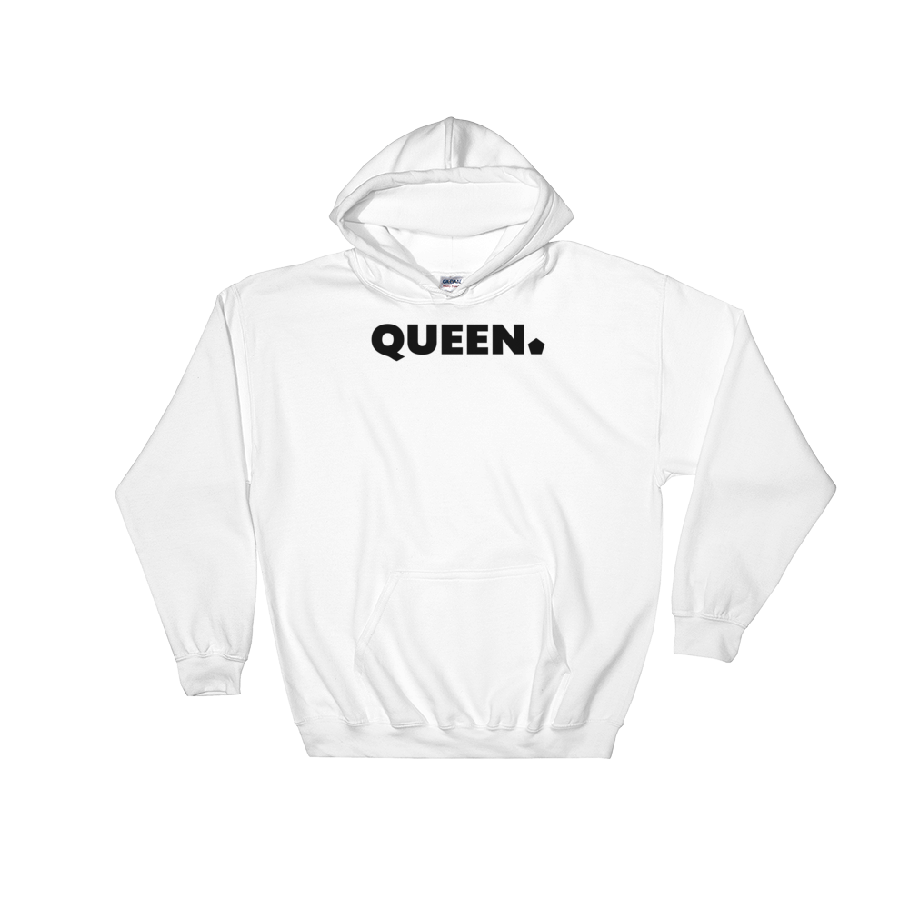 .R.O.Y.A.L. QUEEN BOiFRIEND HOODIE STATEMENT WH