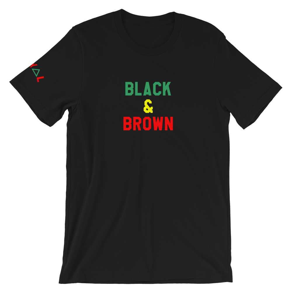 ROYAL. | STATEMENT | unisex gRAf it tee BLACK & BROWN Brown & Nu Afrique Varieties