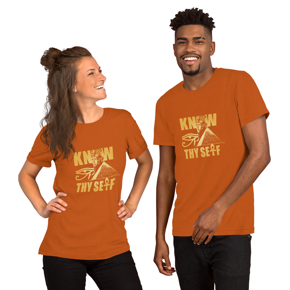 ROYAL. | Urban Resort | KNOW THYSELF UNISEX TEES aqua army autumn pumpkin spice (3 VARIETIES)