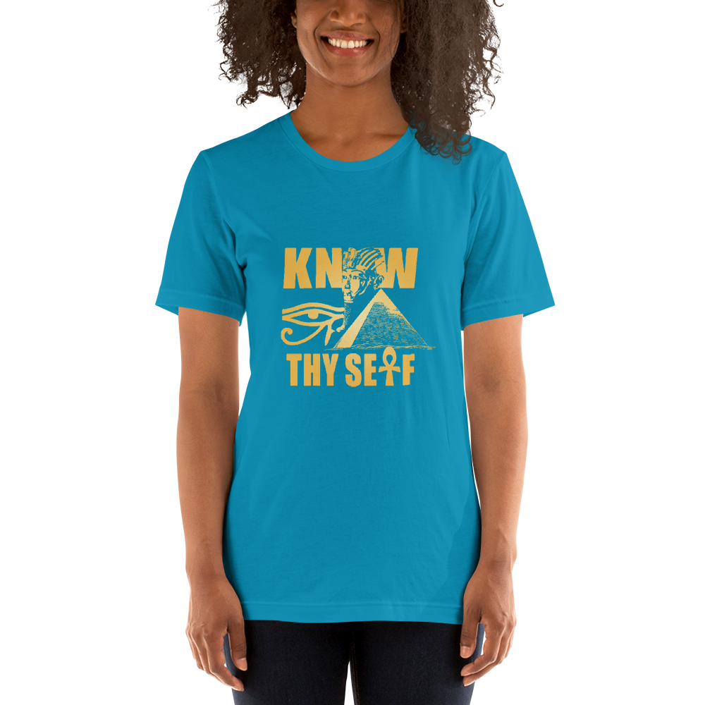 ROYAL. | Urban Resort | KNOW THYSELF UNISEX TEES aqua army autumn pumpkin spice (3 VARIETIES)