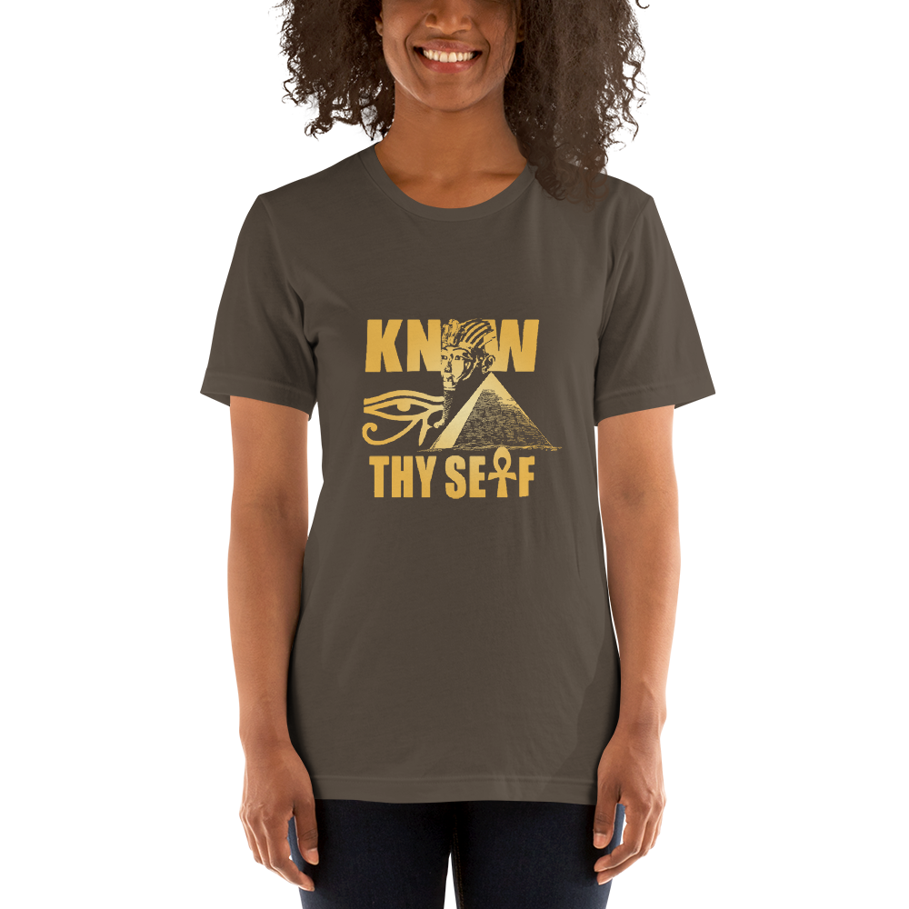 ROYAL. | Urban Resort | KNOW THYSELF UNISEX TEES aqua army autumn pumpkin spice (3 VARIETIES)