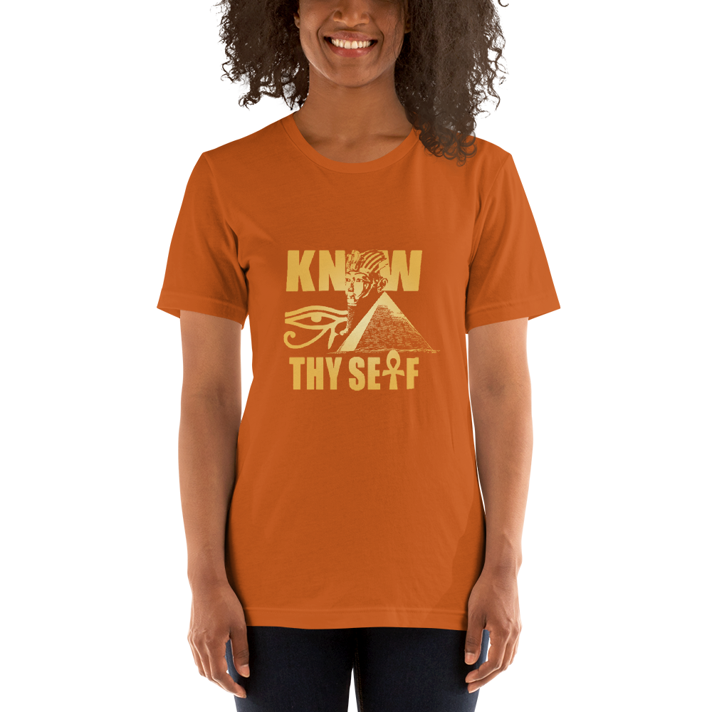ROYAL. | Urban Resort | KNOW THYSELF UNISEX TEES aqua army autumn pumpkin spice (3 VARIETIES)