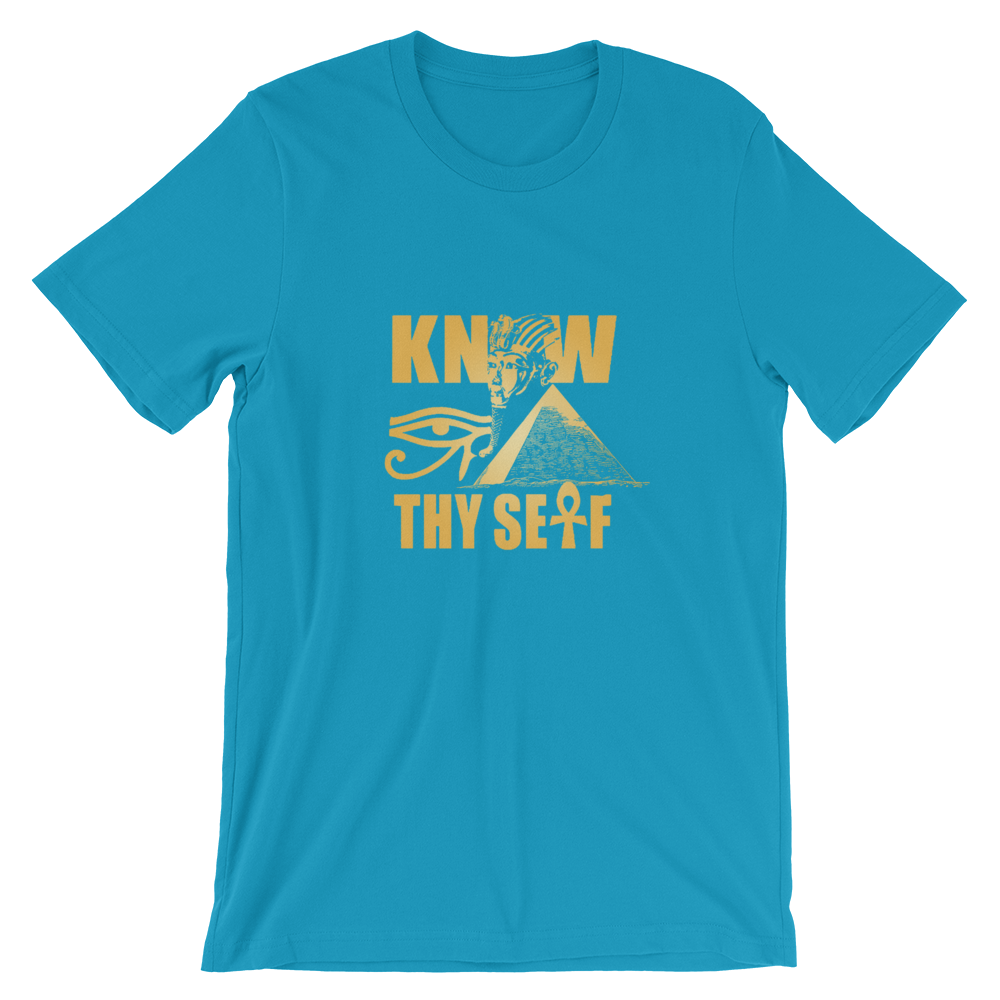 ROYAL. | Urban Resort | KNOW THYSELF UNISEX TEES aqua army autumn pumpkin spice (3 VARIETIES)