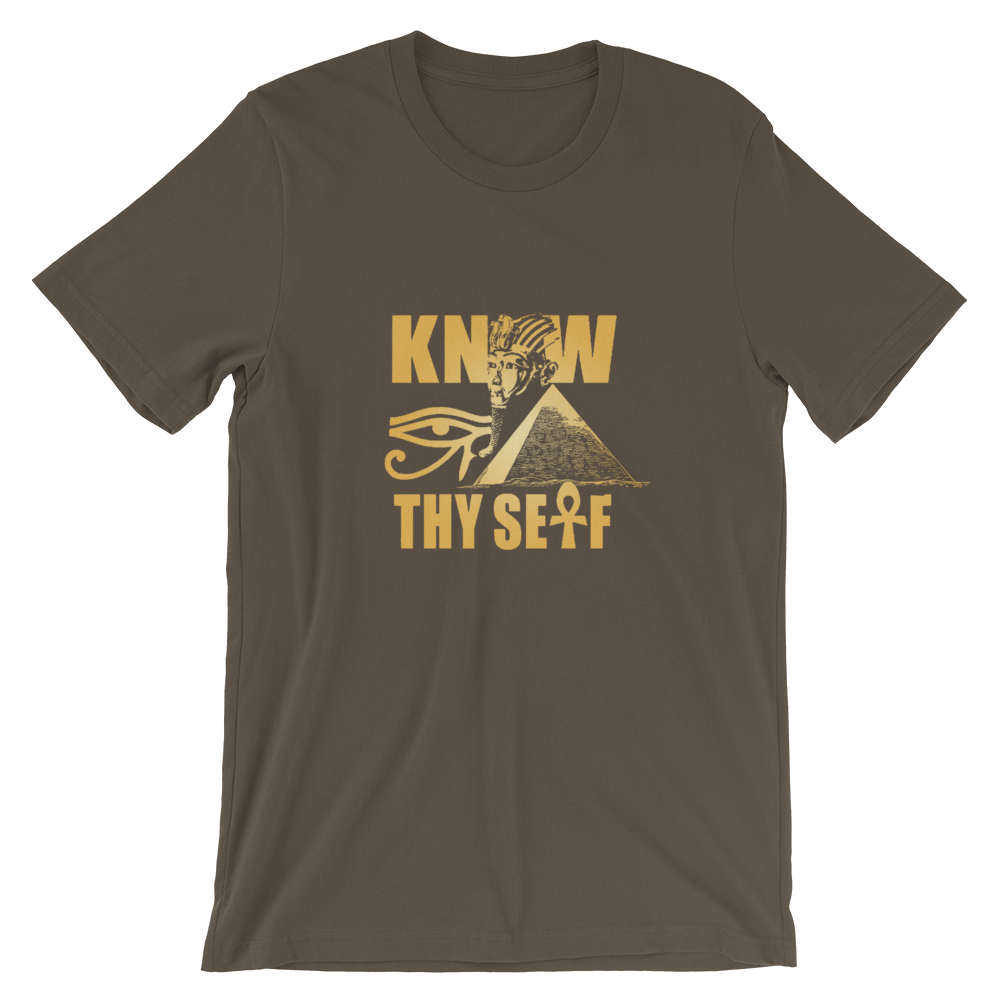 ROYAL. | Urban Resort | KNOW THYSELF UNISEX TEES aqua army autumn pumpkin spice (3 VARIETIES)