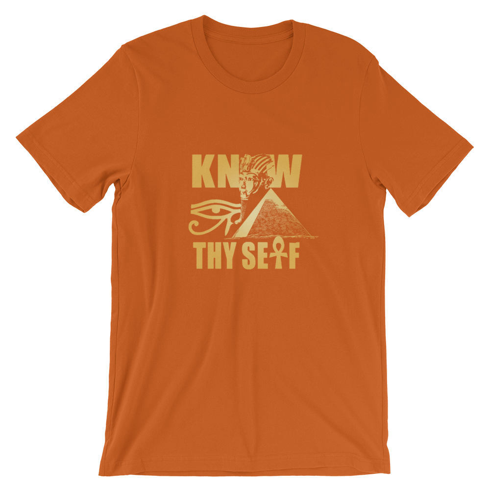 ROYAL. | Urban Resort | KNOW THYSELF UNISEX TEES aqua army autumn pumpkin spice (3 VARIETIES)
