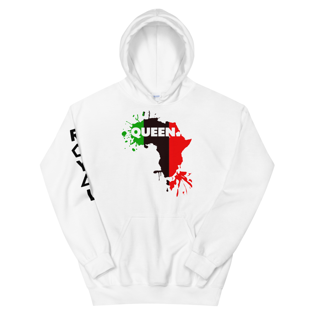 .R.O.Y.A.L. melanin magic CONSCIOUS QUEEN VARIETY UNISEX COLOR HOODIES