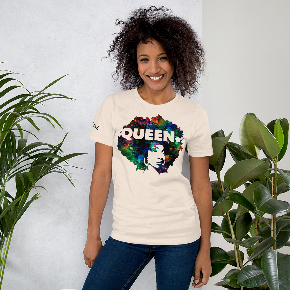 ROYAL. WEAR | 4 QUEENS Trippy Psychadelic GOD IS A BLACK WOMAN 1 unisex tee 3 VARIETIES