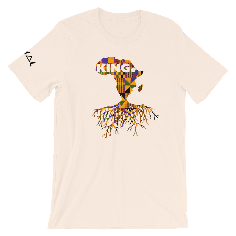 ROYAL Wear | Graf It Tee. Nu Afrique. CRXWN N Roots Unisex Royal Tee King 5 Colors