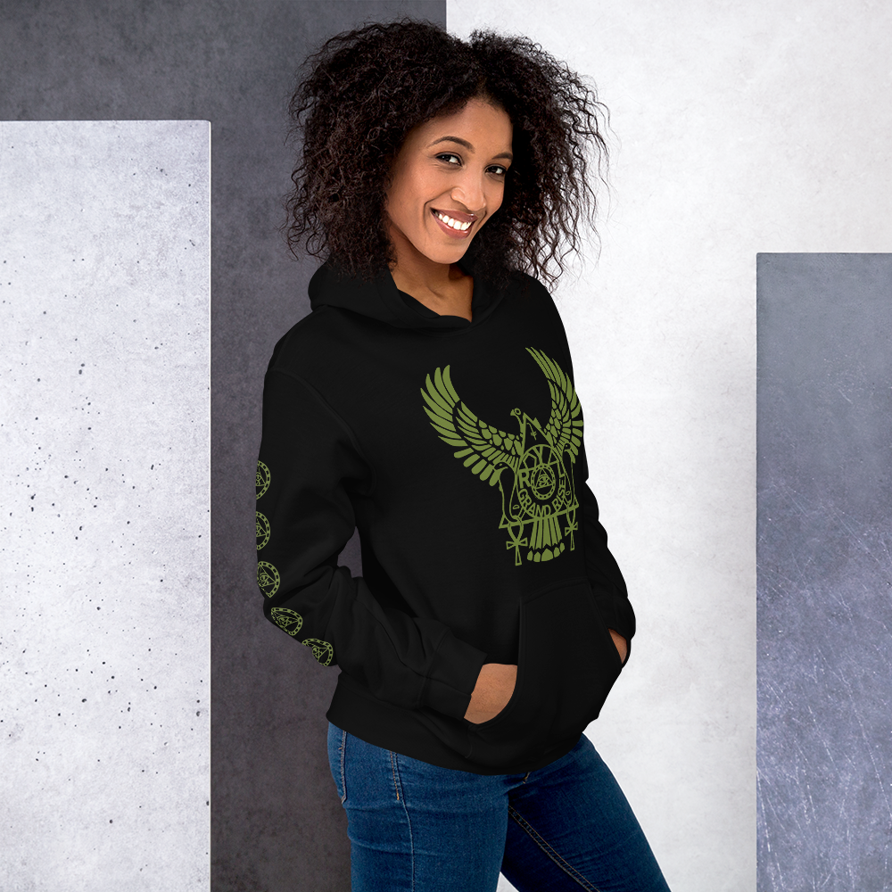 ROYAL. | Urban Resort | RA PARTY ROYAL GRAND RISE Unisex Heavy Blend Hoodie OLIVES N MONEY TREES