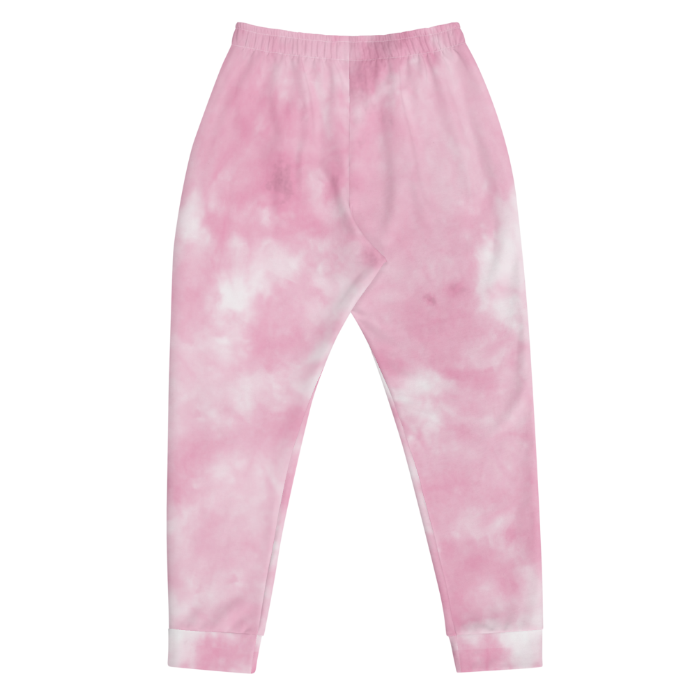 CRXWN | Drip or Dye Miami Nights Pink Foam Ice Dye UNISEX Joggers Hearts Around the World Live Love Laugh
