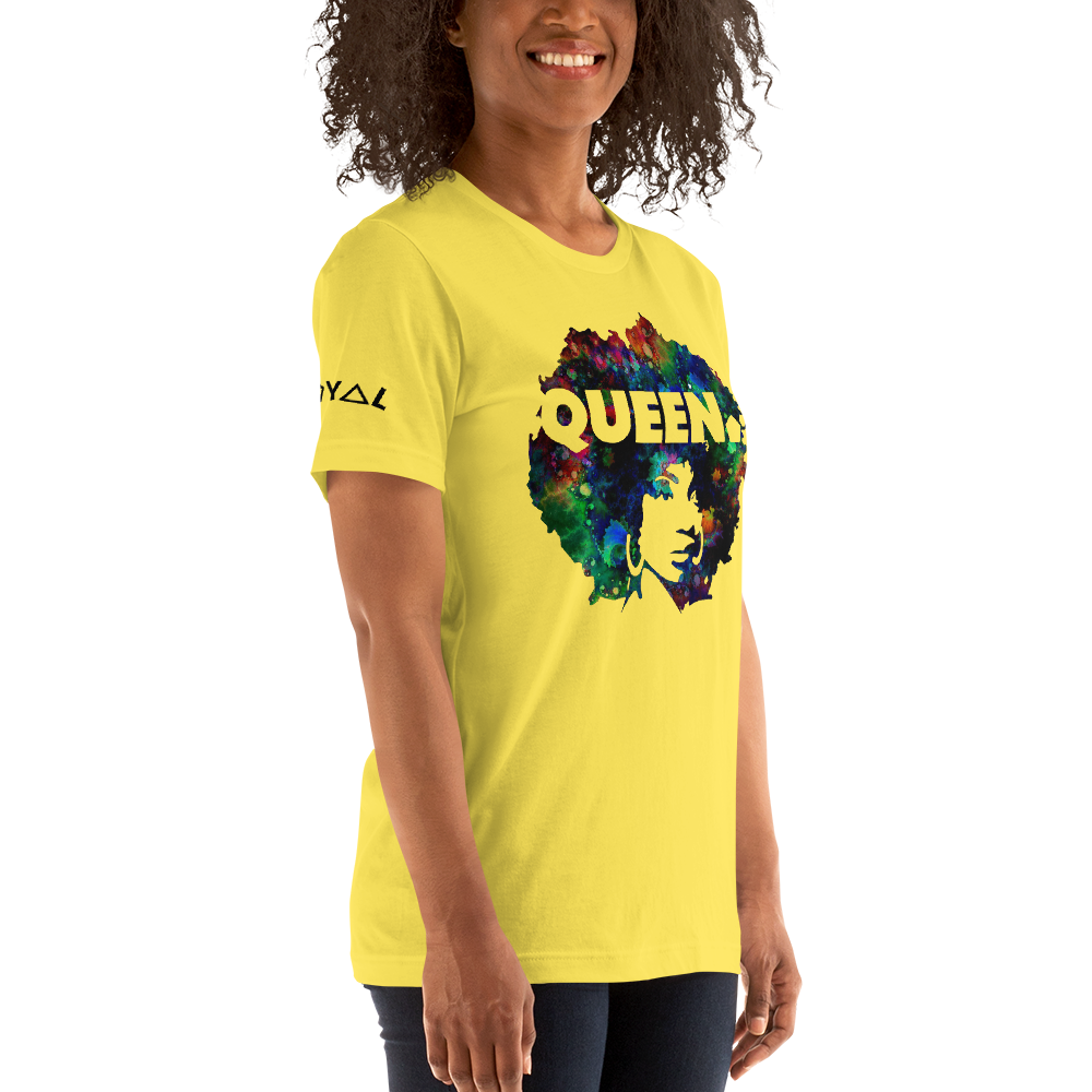 ROYAL. WEAR | 4 QUEENS Trippy Psychadelic GOD IS A BLACK WOMAN 1 unisex tee 3 VARIETIES
