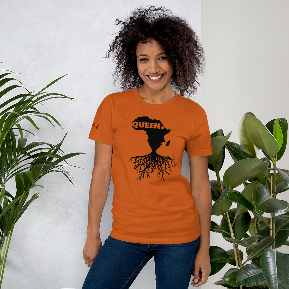 ROYAL Wear | Graf It Tee. Nu Afrique. CRXWN N Roots Unisex Royal Tee Queen 6 Colors