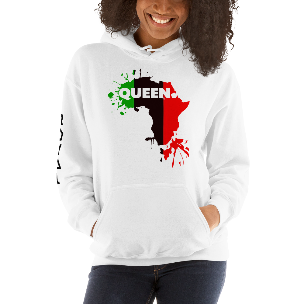 .R.O.Y.A.L. melanin magic CONSCIOUS QUEEN VARIETY UNISEX COLOR HOODIES