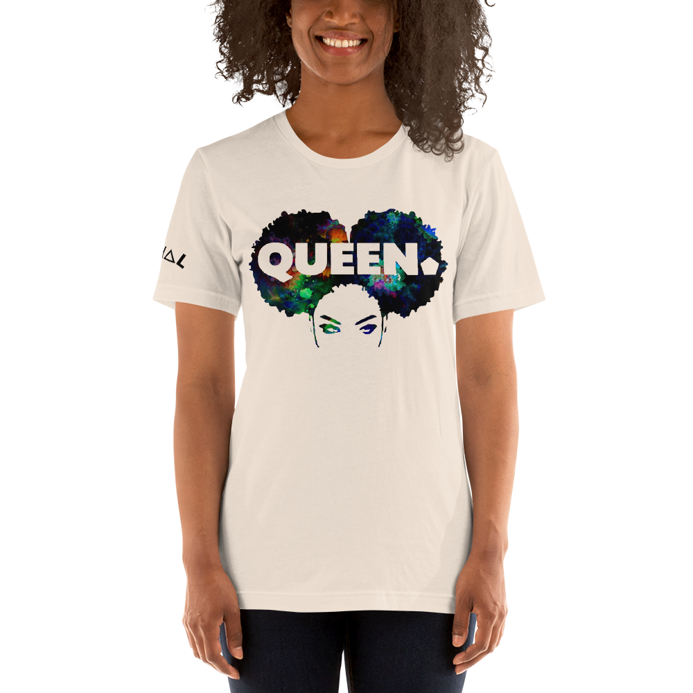 ROYAL. WEAR | 4 QUEENS Trippy Psychadelic GOD IS A BLACK WOMAN 2 unisex tee 3 VARIETIES