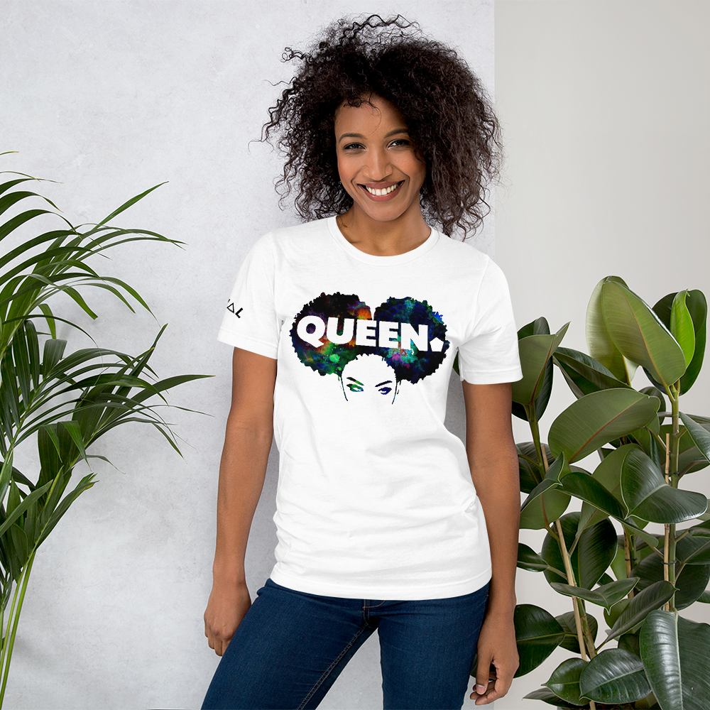 ROYAL. WEAR | 4 QUEENS Trippy Psychadelic GOD IS A BLACK WOMAN 2 unisex tee 3 VARIETIES