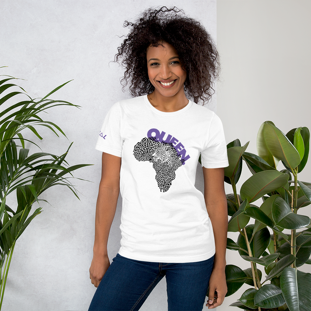 ROYAL WEAR | EMPOWER. AFRIKA CHEETAH QUEEN ART 2 PURPLE