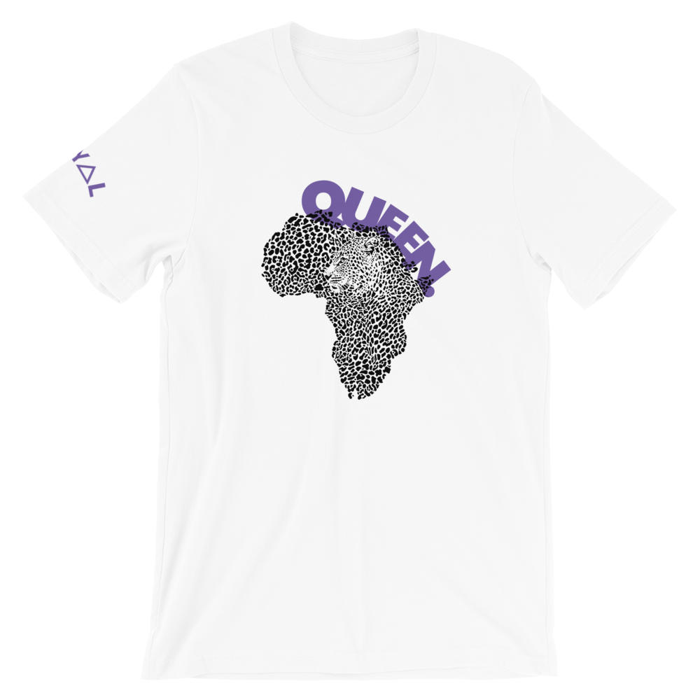 ROYAL WEAR | EMPOWER. AFRIKA CHEETAH QUEEN ART 2 PURPLE