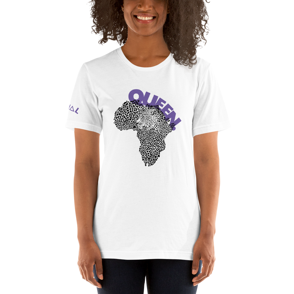 ROYAL WEAR | EMPOWER. AFRIKA CHEETAH QUEEN ART 2 PURPLE