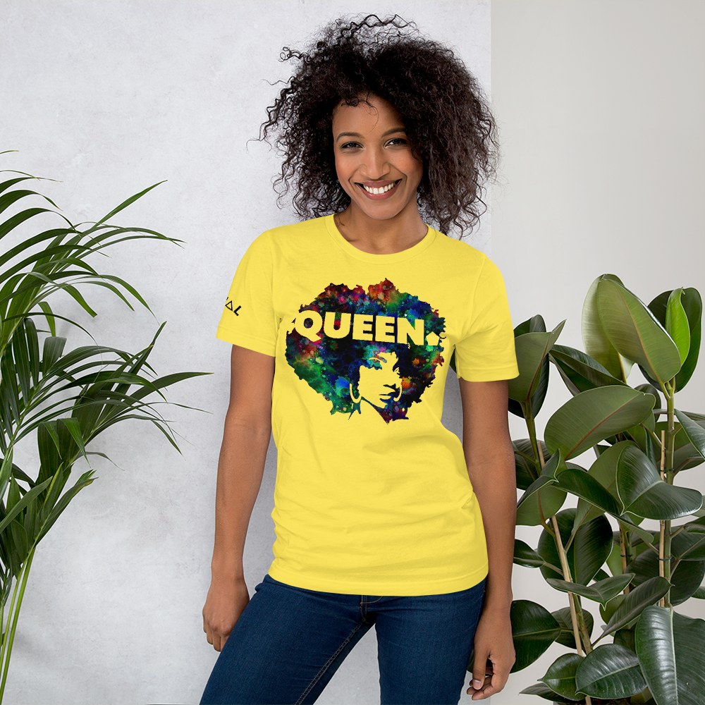 ROYAL. WEAR | 4 QUEENS Trippy Psychadelic GOD IS A BLACK WOMAN 1 unisex tee 3 VARIETIES