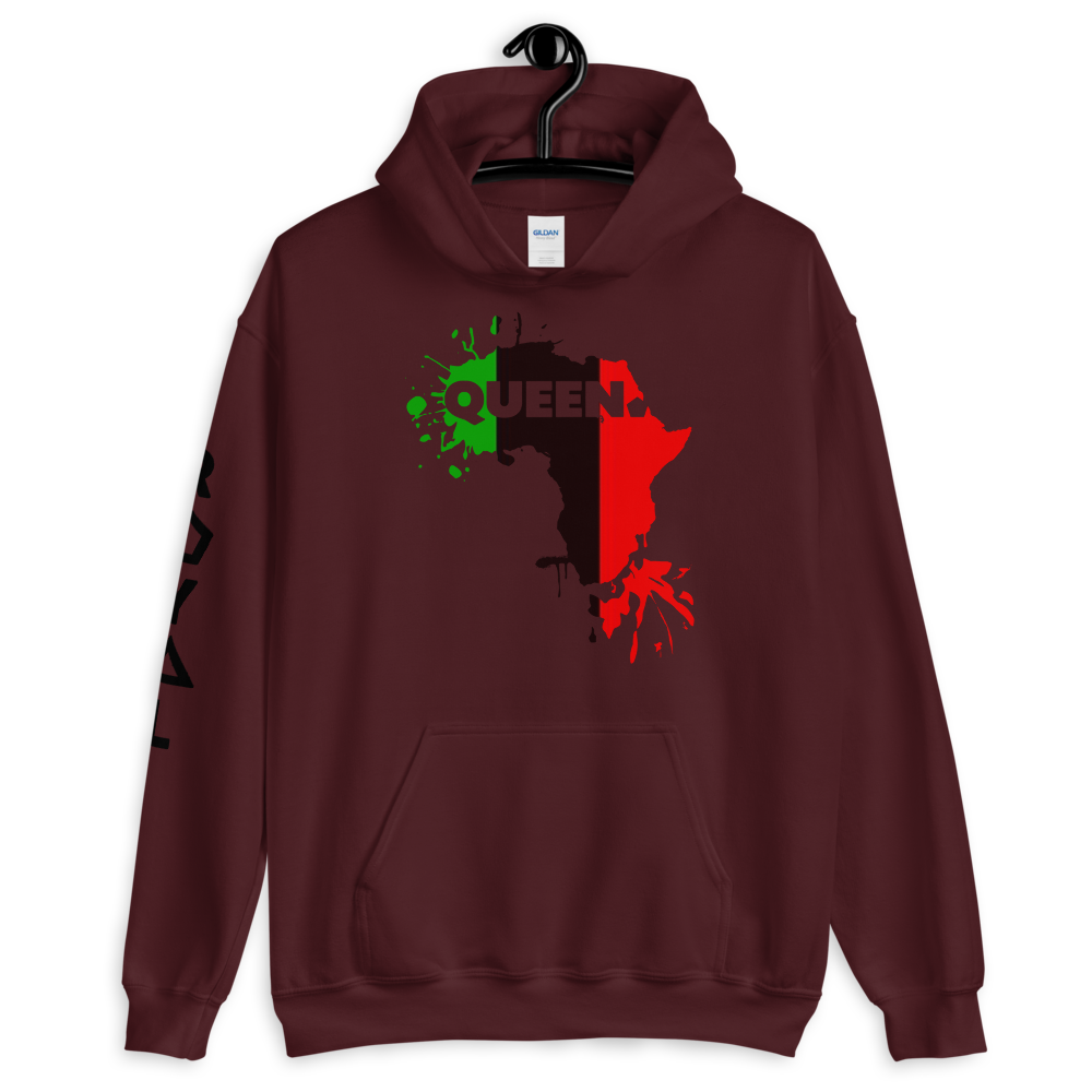 .R.O.Y.A.L. melanin magic CONSCIOUS QUEEN VARIETY UNISEX COLOR HOODIES
