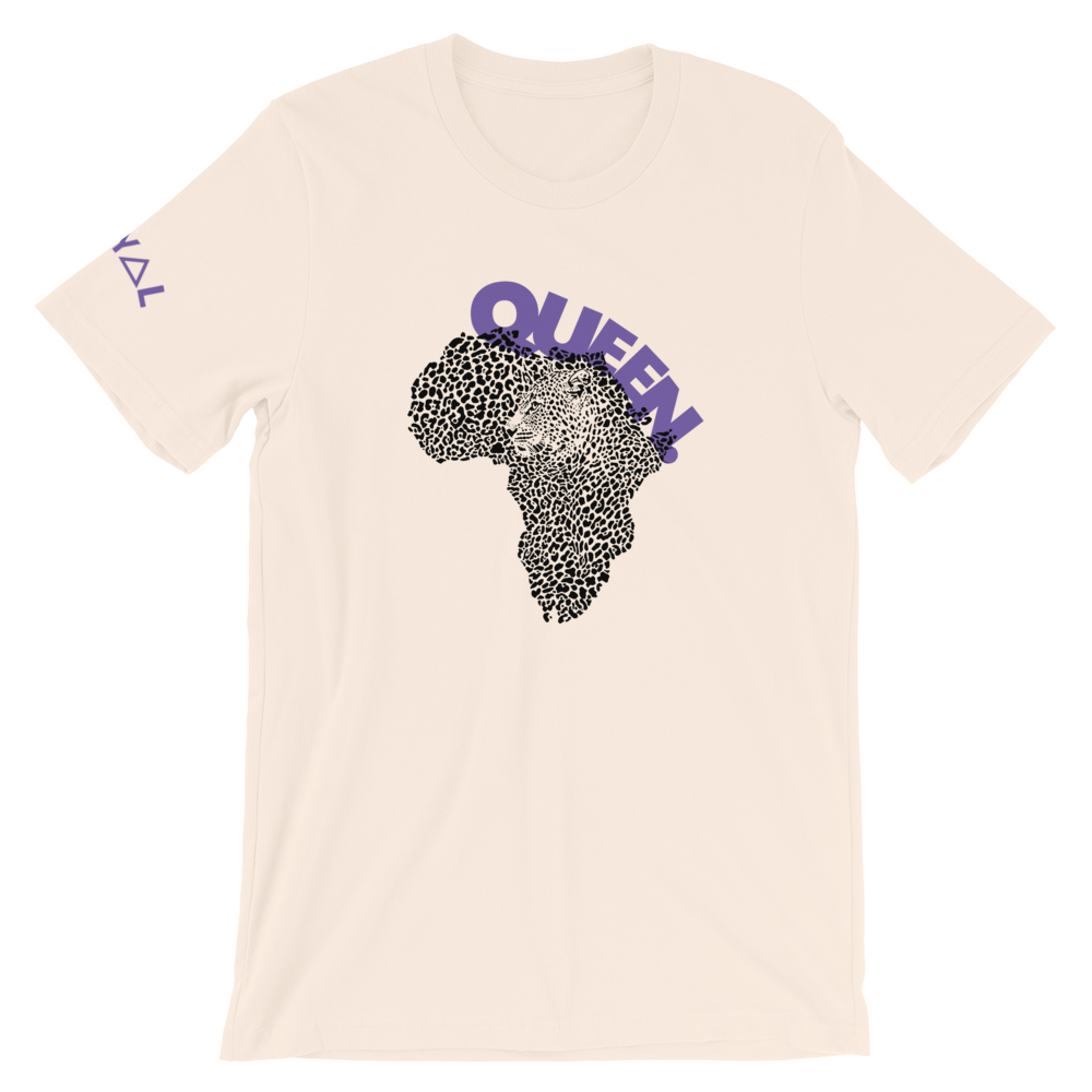 ROYAL WEAR | EMPOWER. AFRIKA CHEETAH QUEEN ART 2 PURPLE