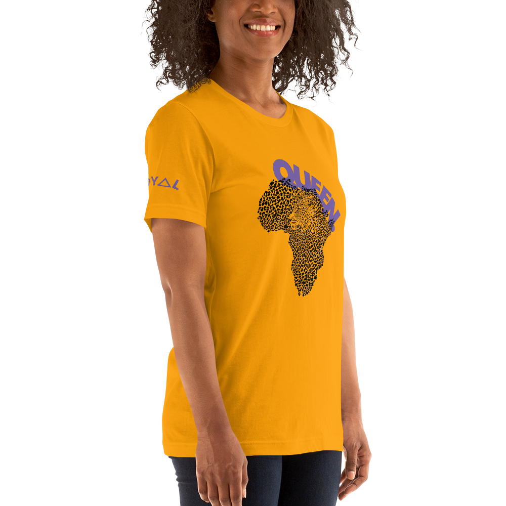 ROYAL WEAR | EMPOWER. AFRIKA CHEETAH QUEEN ART 2 PURPLE