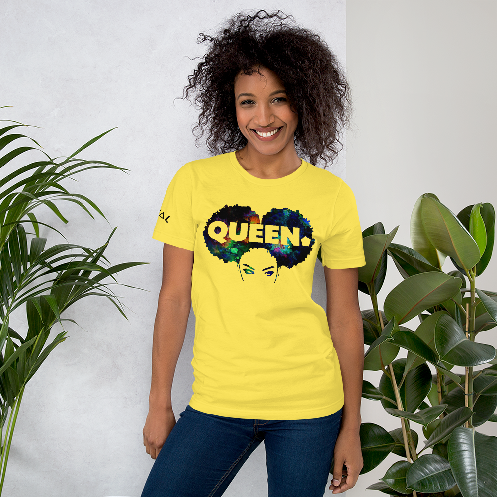 ROYAL. WEAR | 4 QUEENS Trippy Psychadelic GOD IS A BLACK WOMAN 2 unisex tee 3 VARIETIES