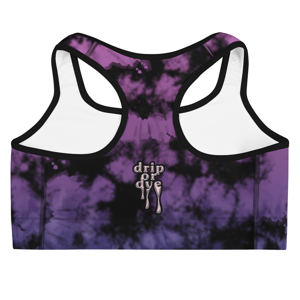 CRXWN | Drip or Dye Max 720 Bubble Pack HER Collection Acid Wash Tye Dye Sports Bra