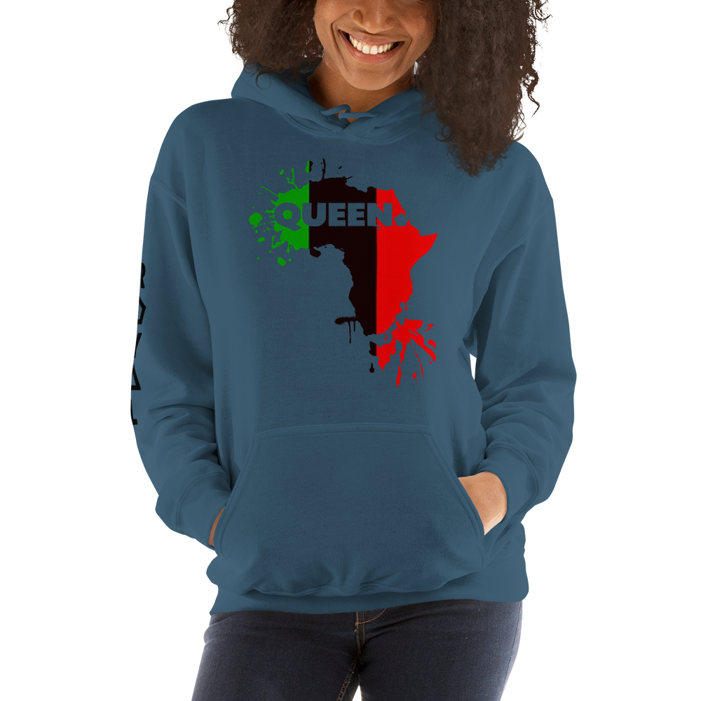 .R.O.Y.A.L. melanin magic CONSCIOUS QUEEN VARIETY UNISEX COLOR HOODIES