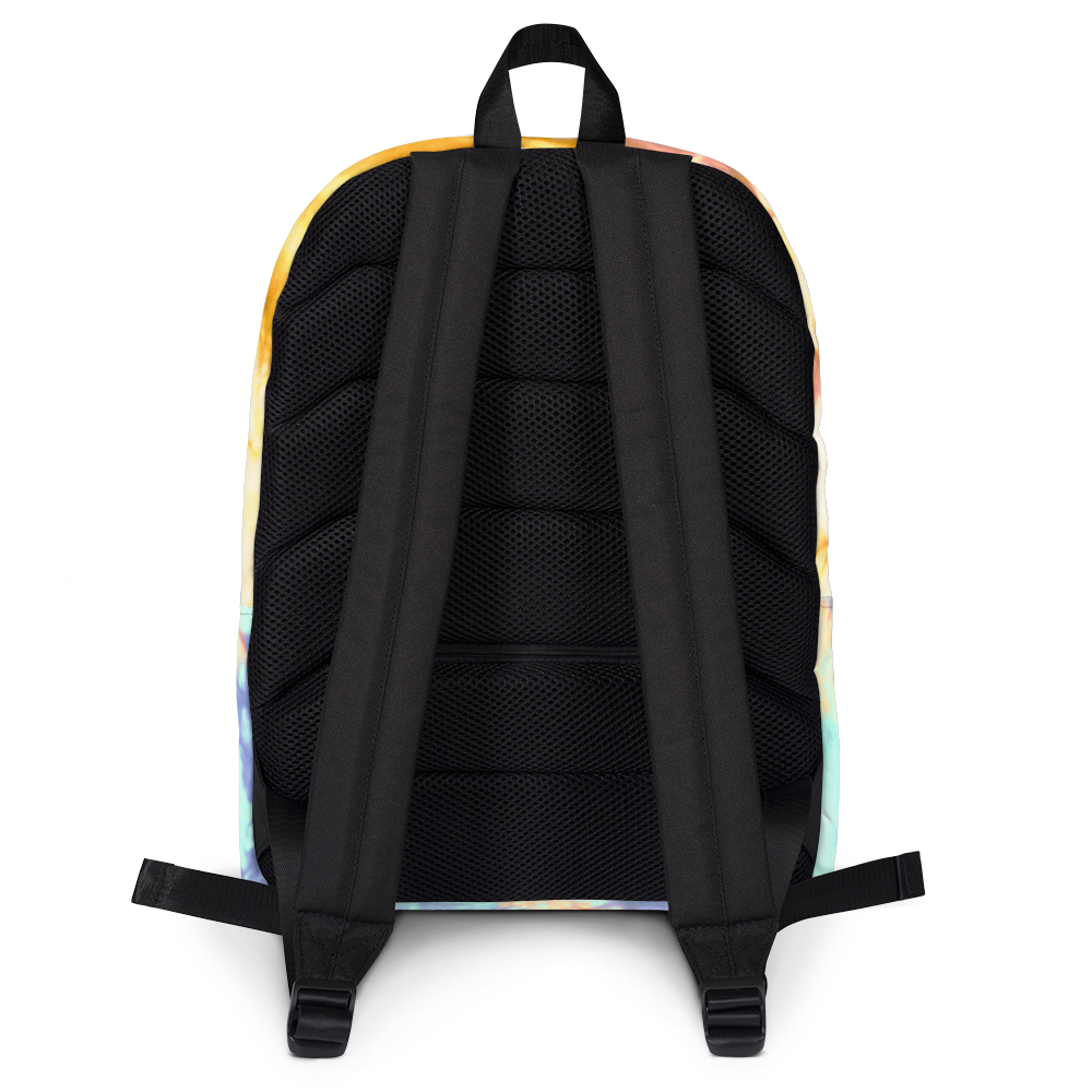 DRIP OR DYE | Cosmic Crush Ice Krackle Crystal Color Cloud Tie Dye Teal Purple Lite Backpack