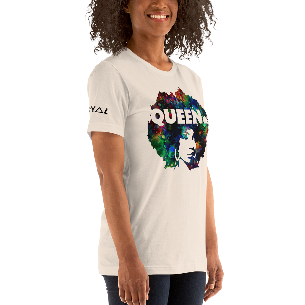 ROYAL. WEAR | 4 QUEENS Trippy Psychadelic GOD IS A BLACK WOMAN 1 unisex tee 3 VARIETIES
