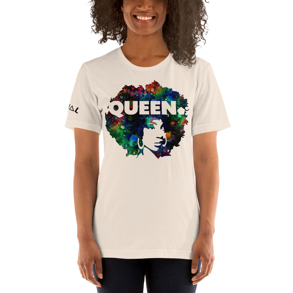 ROYAL. WEAR | 4 QUEENS Trippy Psychadelic GOD IS A BLACK WOMAN 1 unisex tee 3 VARIETIES