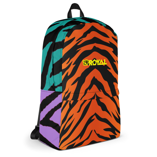 ROYAL. | Urban Resort Ra Pack Lightweight Backpack with hidden Pocket Supercats Celebrate