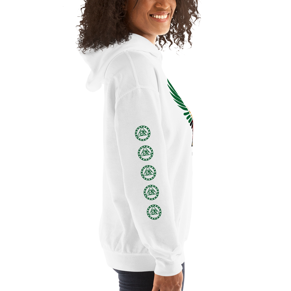 ROYAL. | RA PARTY | GRAND RISING Unisex Hoodie Nubian Flag And Gradient Varieties