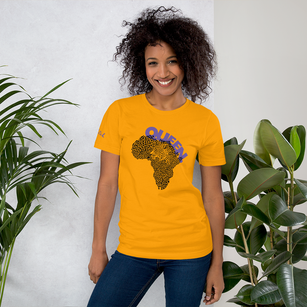 ROYAL WEAR | EMPOWER. AFRIKA CHEETAH QUEEN ART 2 PURPLE