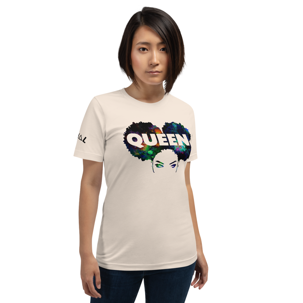 ROYAL. WEAR | 4 QUEENS Trippy Psychadelic GOD IS A BLACK WOMAN 2 unisex tee 3 VARIETIES