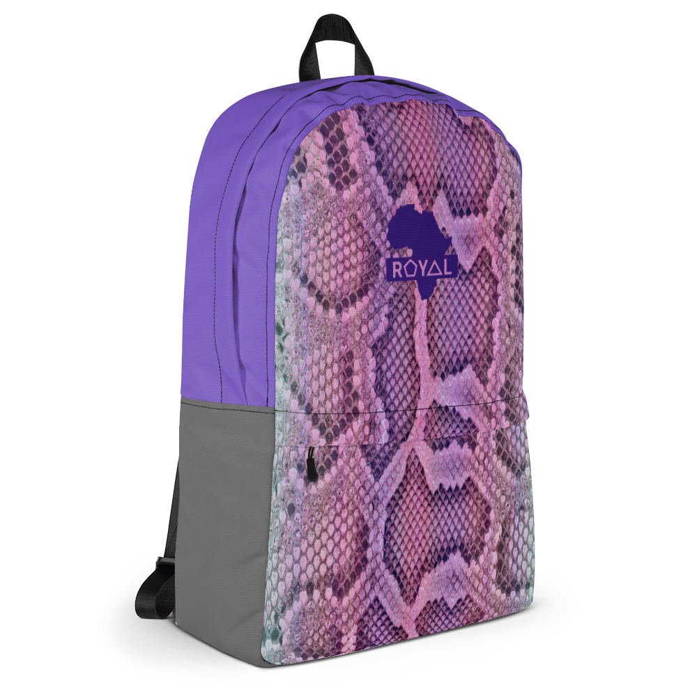 ROYAL. WEAR | Hum-Animal II Series Snakeskin Liteweight Backpack with hidden pocket 4 Varieties