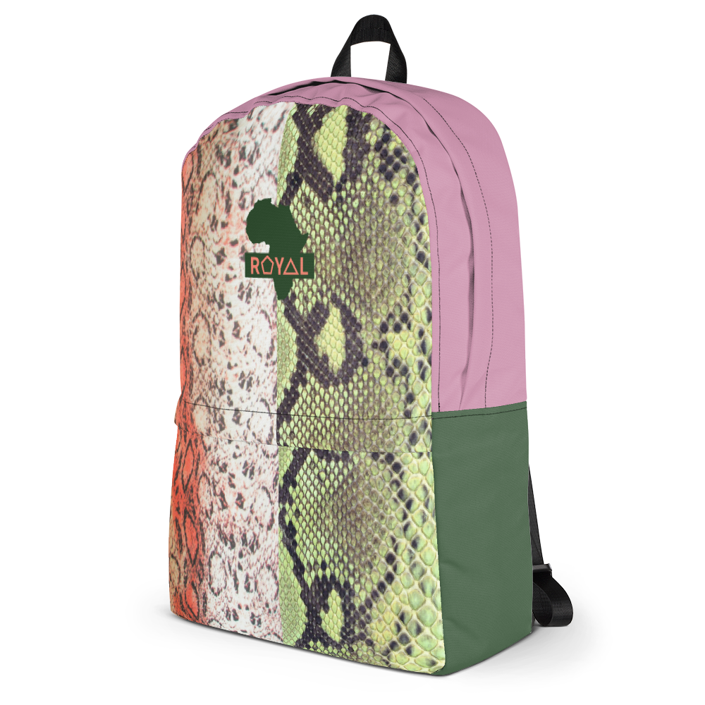 ROYAL. WEAR | Hum-Animal II Series Snakeskin Liteweight Backpack with hidden pocket 4 Varieties