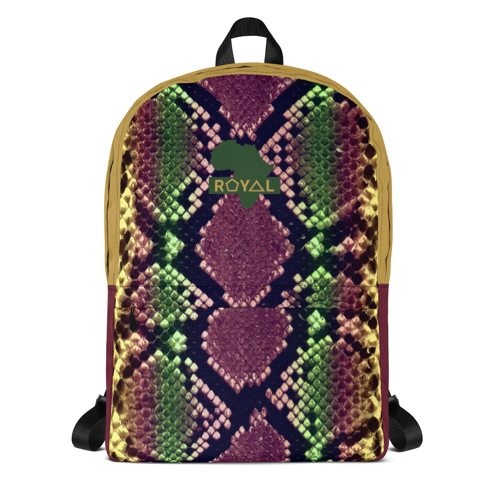 ROYAL. WEAR | Hum-Animal II Series Snakeskin Liteweight Backpack with hidden pocket 4 Varieties