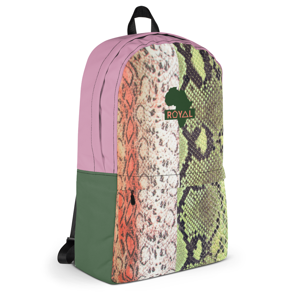ROYAL. WEAR | Hum-Animal II Series Snakeskin Liteweight Backpack with hidden pocket 4 Varieties