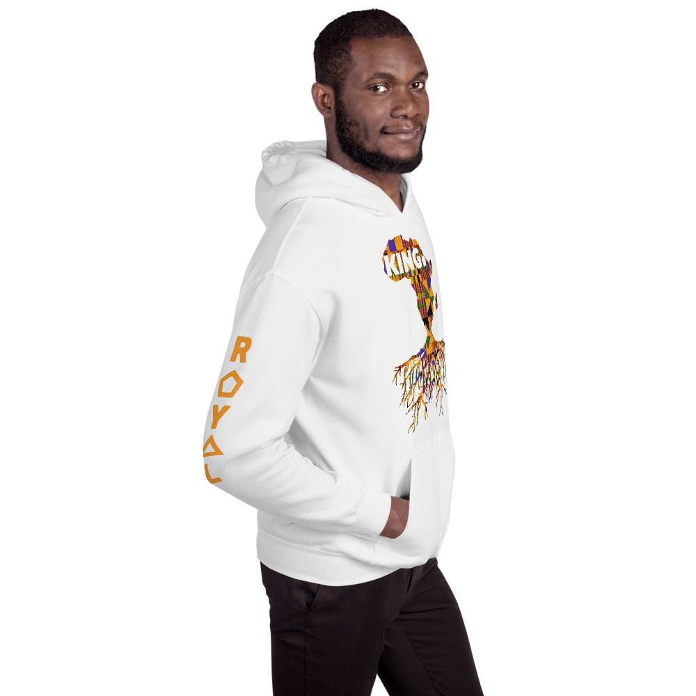 ROYAL. | Nu Afrique CRXWN and ROOTS | King Hoodie Kente (4 VARIETIES)